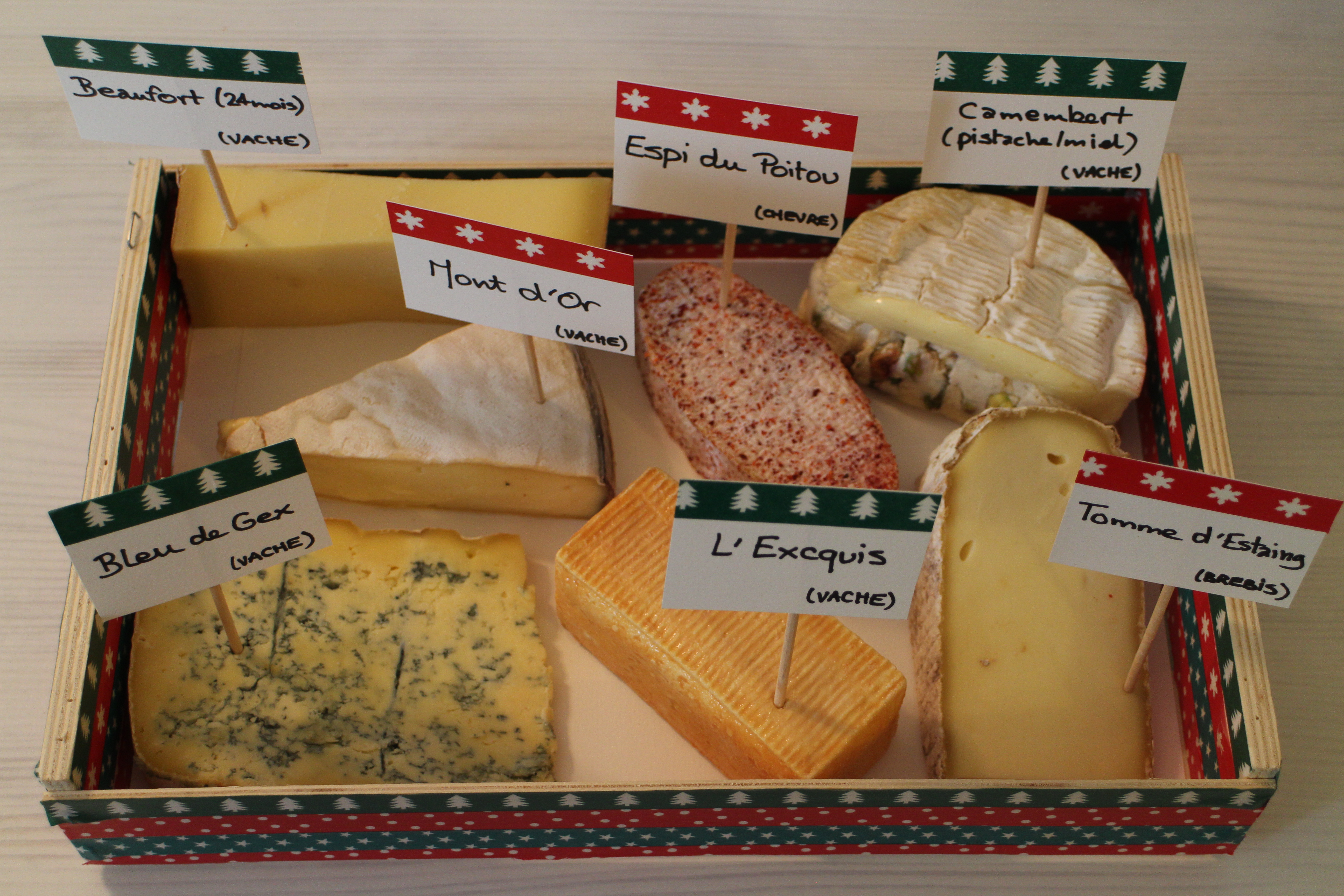 Comment faire un bon plateau de fromages pour Noël ?